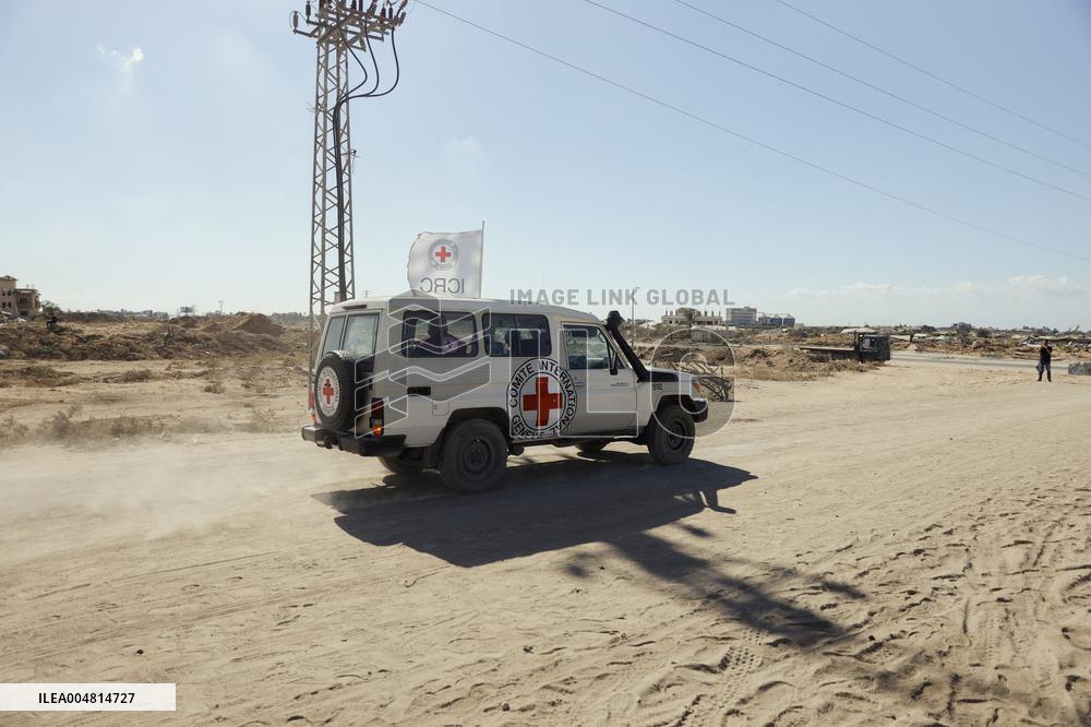 Palestinian Bodies Returned Khan Younis - Palestine