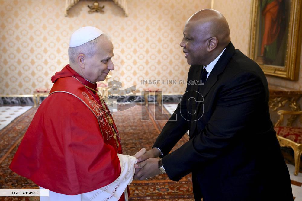 Pope Francis Meets With King Of Lesotho Letsie III - Vatican