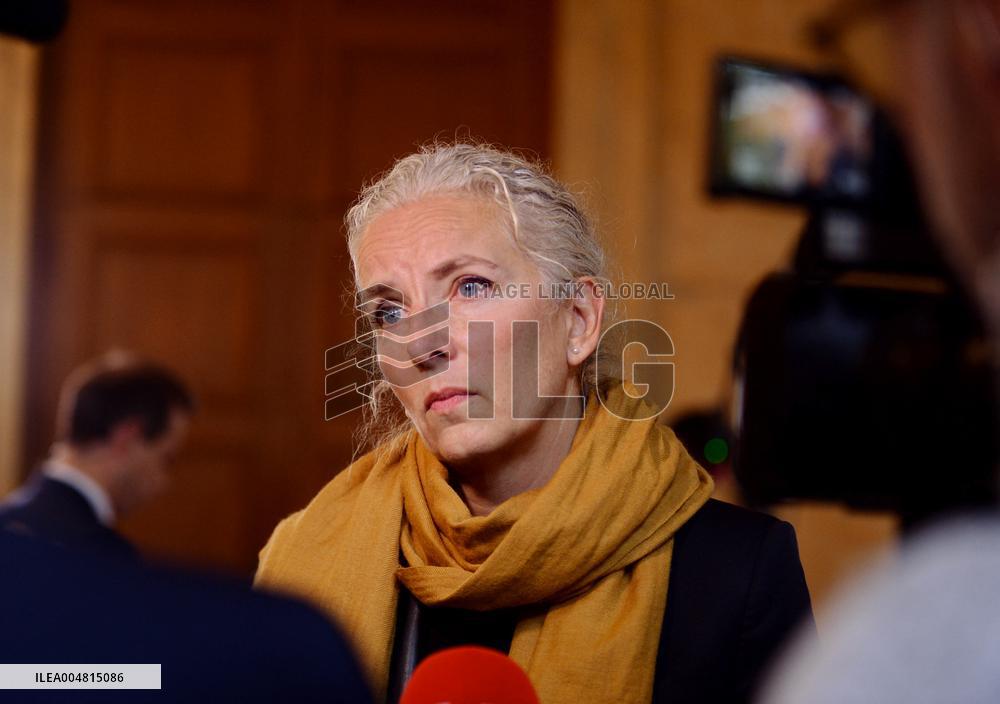 Motion De Censure Vote at The National Assembly - Paris
