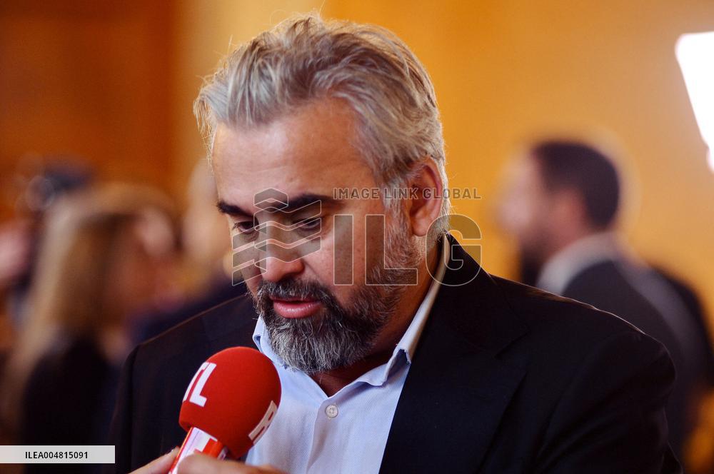 Motion De Censure Vote at The National Assembly - Paris