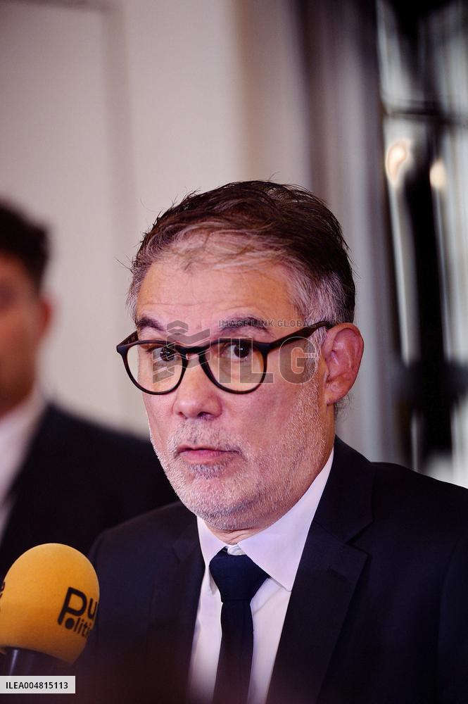 Motion De Censure Vote at The National Assembly - Paris