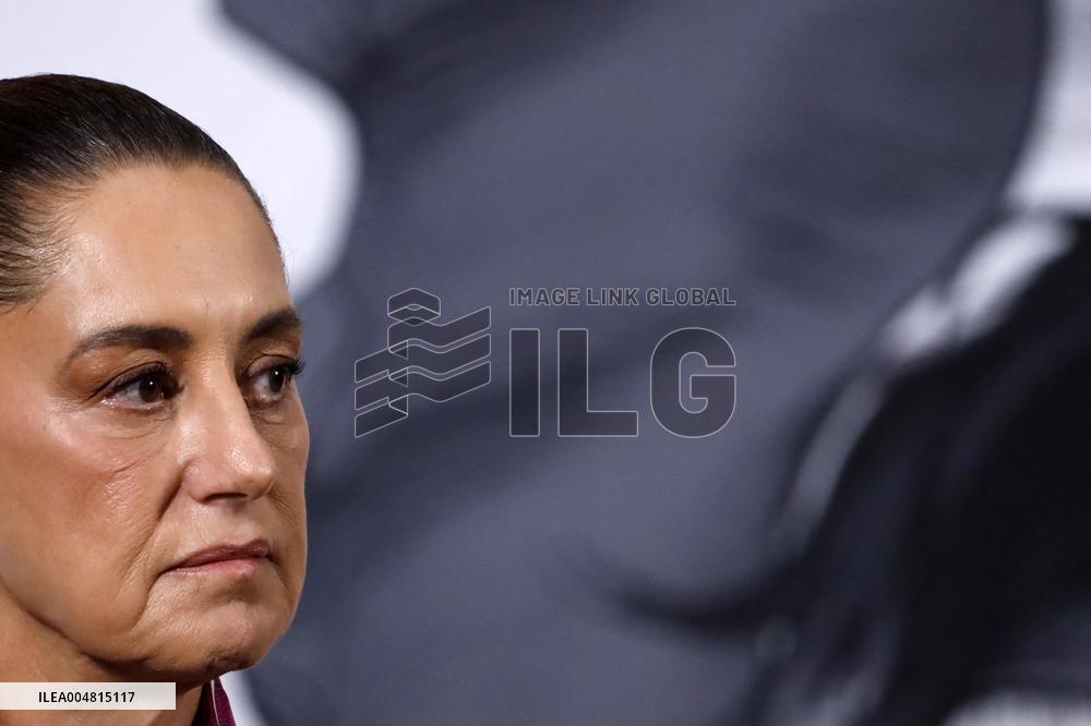 Mexico s President Claudia Sheinbaum Holds Briefing - Mexico