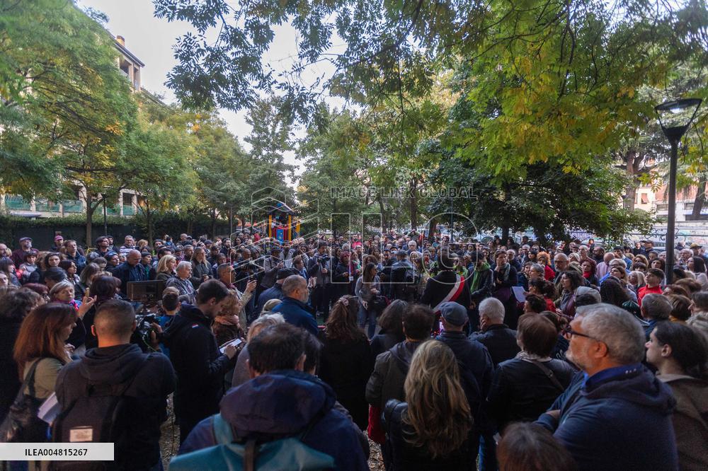 Vigil Held For Femicide Victim - Milan