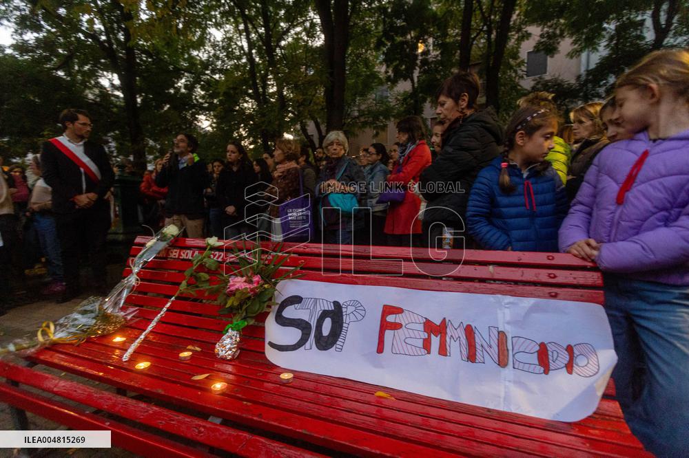 Vigil Held For Femicide Victim - Milan