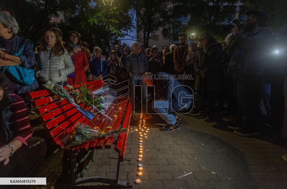 Vigil Held For Femicide Victim - Milan