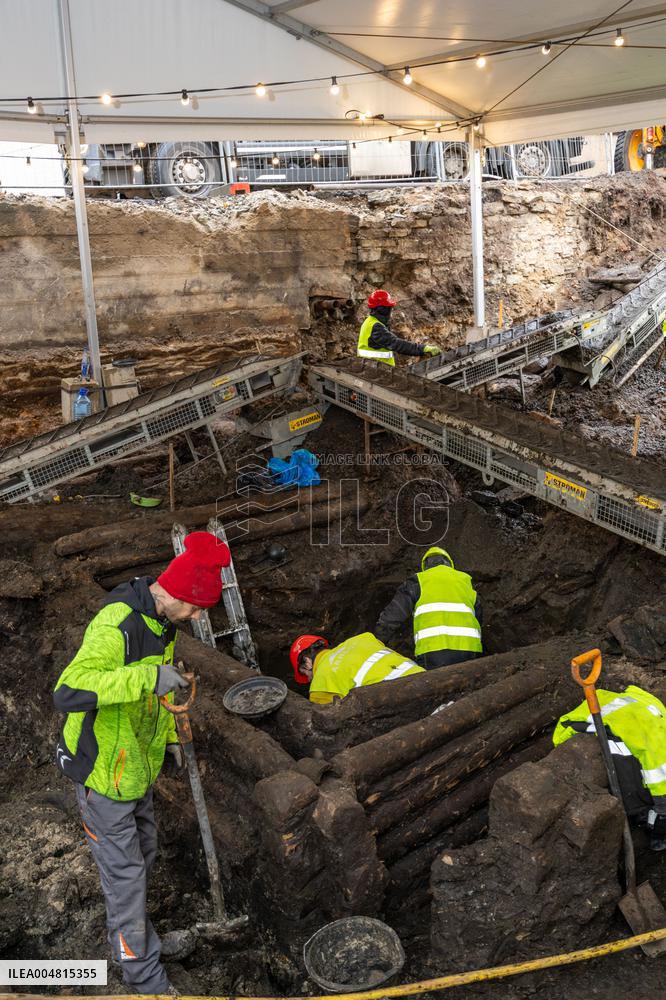 Archaeological excavations