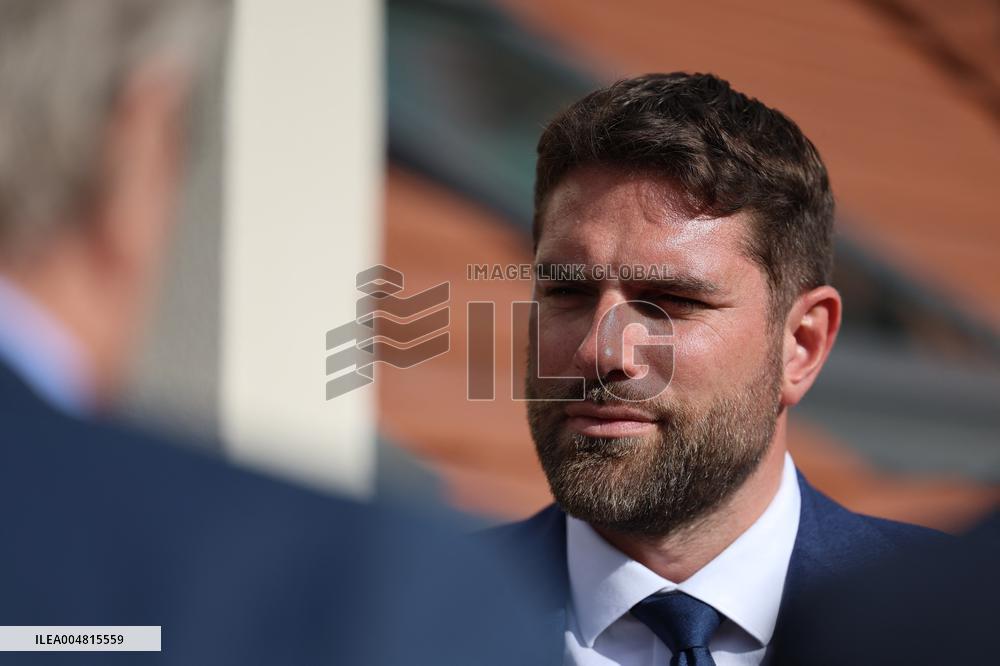 Vincent Jeanbrun on visit in Seine et Marne