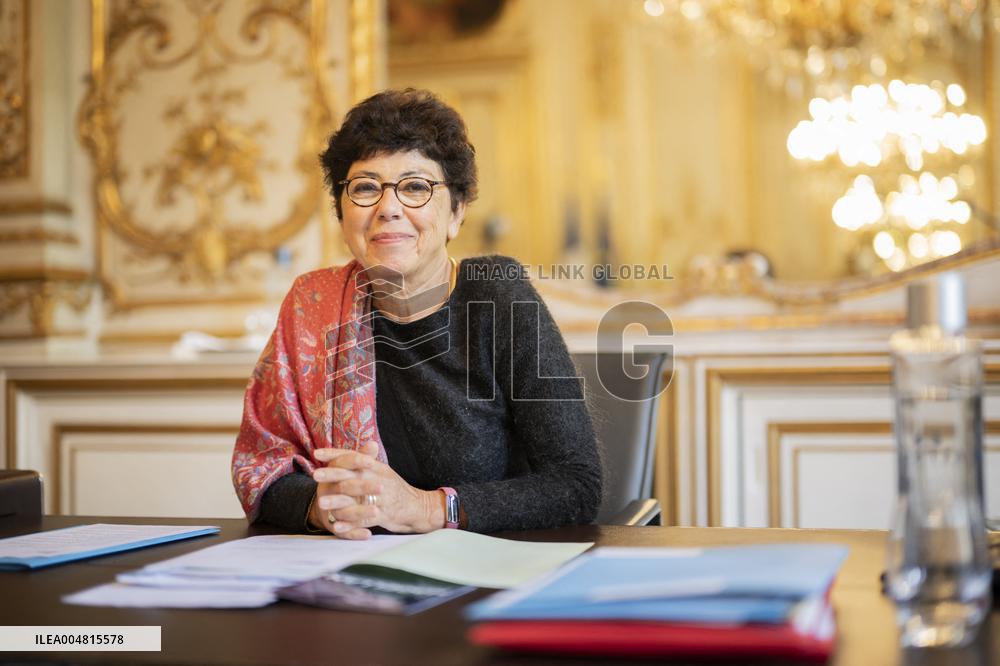 Environment Minister Monique Barbut Portrait