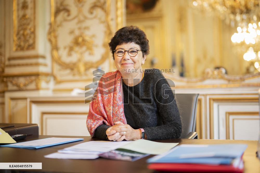 Environment Minister Monique Barbut Portrait