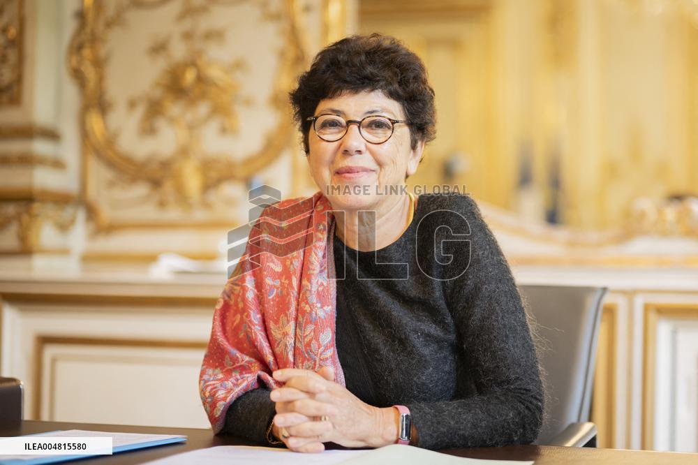 Environment Minister Monique Barbut Portrait