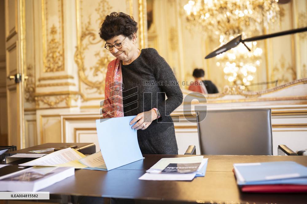 Environment Minister Monique Barbut Portrait