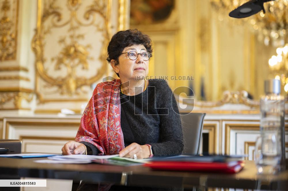 Environment Minister Monique Barbut Portrait