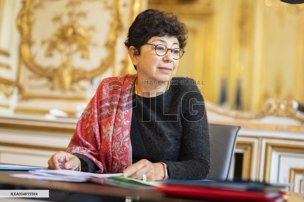 Environment Minister Monique Barbut Portrait