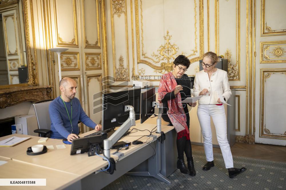 Environment Minister Monique Barbut Portrait