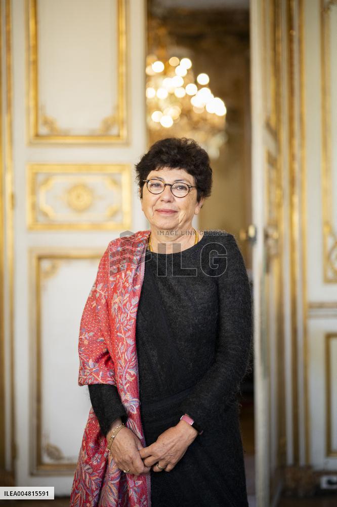 Environment Minister Monique Barbut Portrait