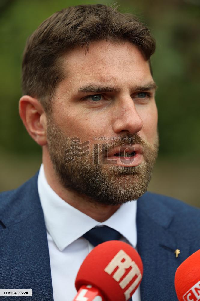 Vincent Jeanbrun on visit in Seine et Marne