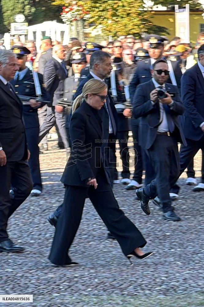 Mattarella and Meloni Attends State Funerals In Padua - Italy