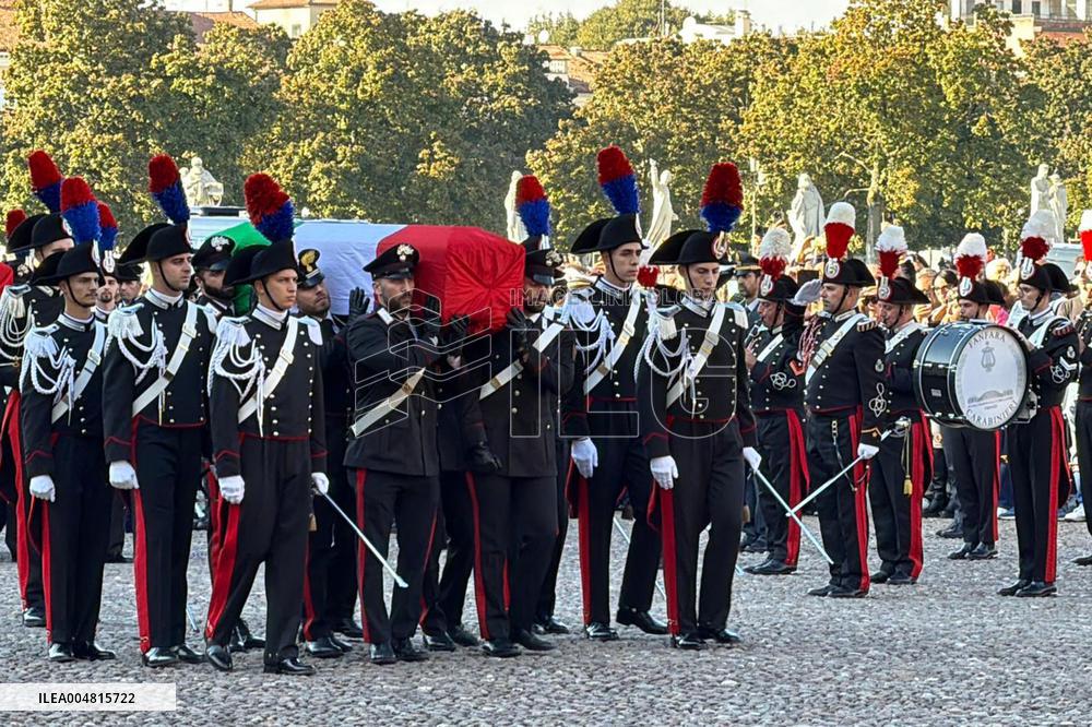 State Funeral Held For Carabinieri Officers In Padua - Italy