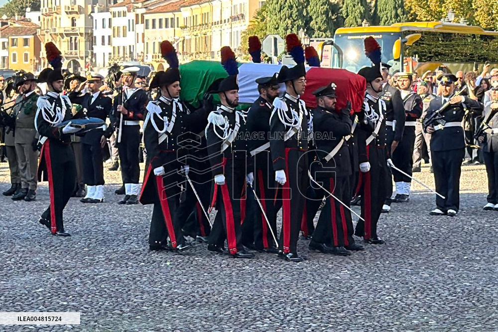 State Funeral Held For Carabinieri Officers In Padua - Italy