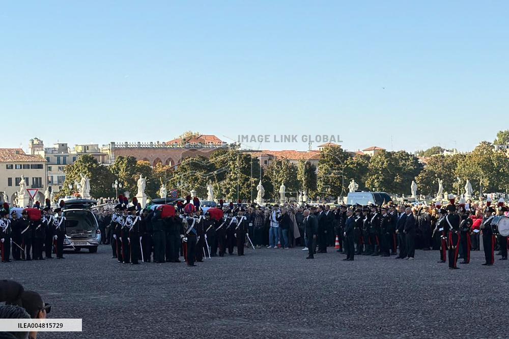 State Funeral Held For Carabinieri Officers In Padua - Italy