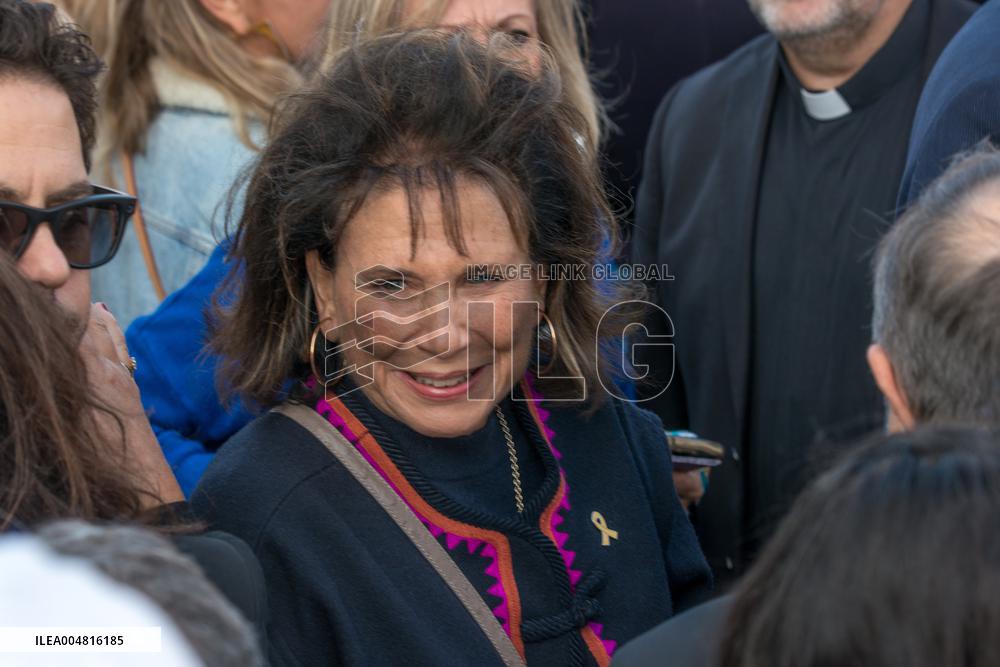 Rally Organized by The CRIF in Support of Israeli Hostages - Paris