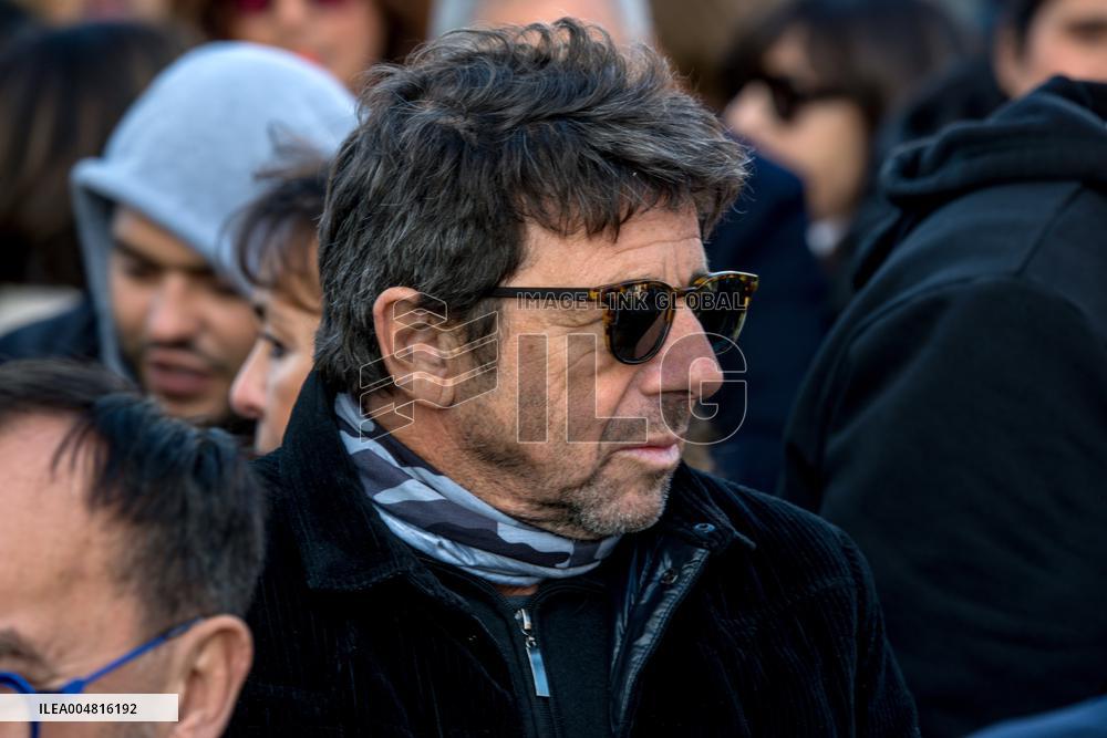 Rally Organized by The CRIF in Support of Israeli Hostages - Paris