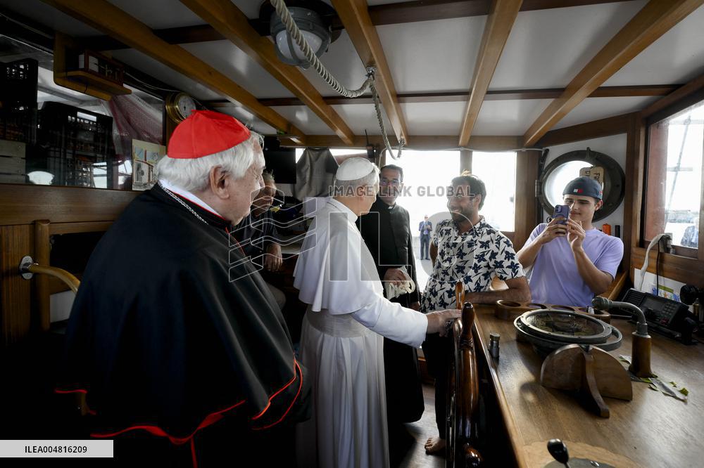 Pope Leo XIV Visits Med 25 Bel Espoir Ship - Rome