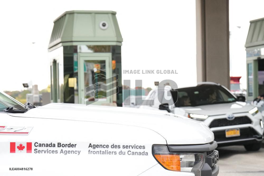 PM Mark Carney At Rainbow Bridge Border Crossing - Niagara Falls