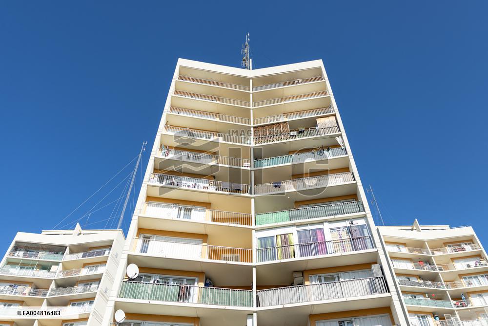 Illustration of HLM social housing - Melun AJ