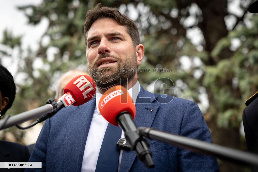 Vincent Jeanbrun visits sensitive HLM neighborhoods - Around Melun AJ