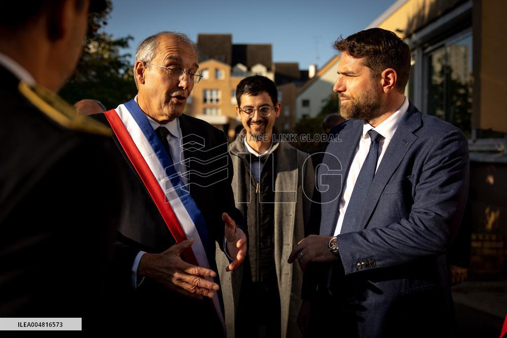 Vincent Jeanbrun visits sensitive HLM neighborhoods - Around Melun AJ