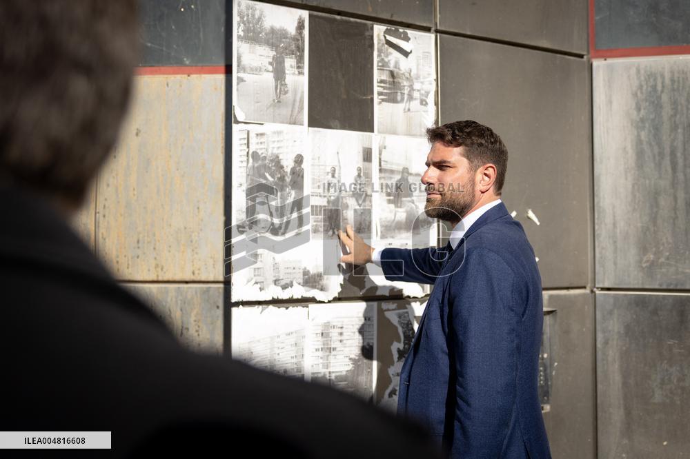 Vincent Jeanbrun visits sensitive HLM neighborhoods - Around Melun AJ