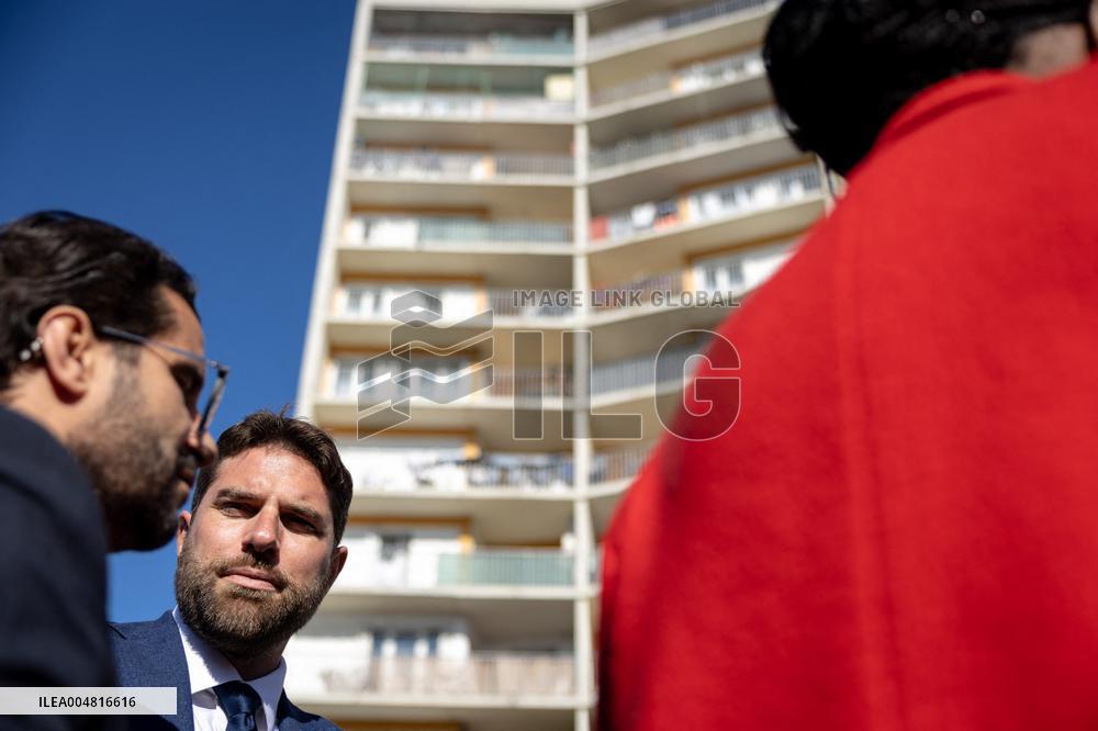 Vincent Jeanbrun visits sensitive HLM neighborhoods - Around Melun AJ