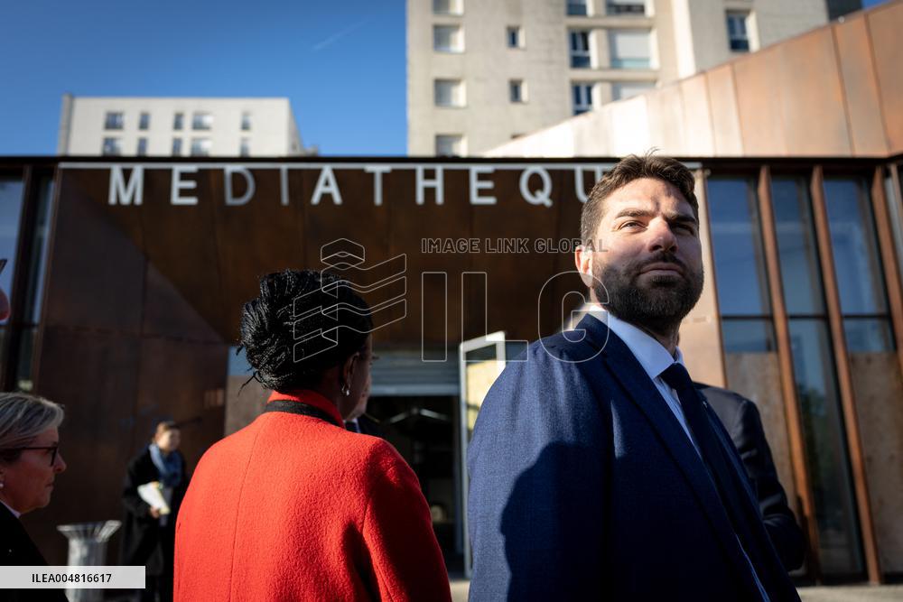 Vincent Jeanbrun visits sensitive HLM neighborhoods - Around Melun AJ