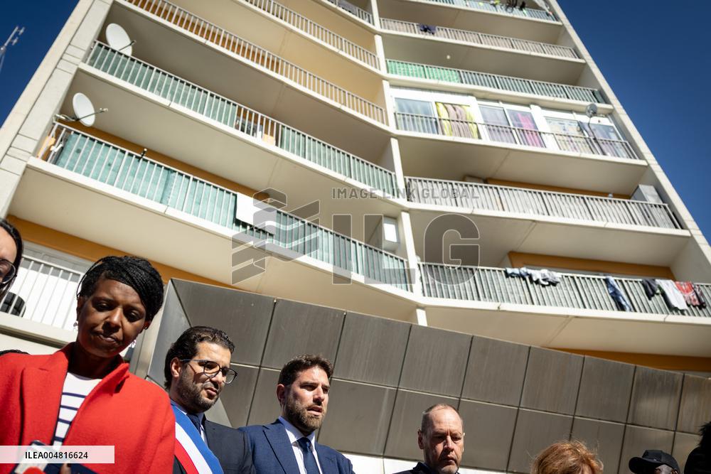 Vincent Jeanbrun visits sensitive HLM neighborhoods - Around Melun AJ