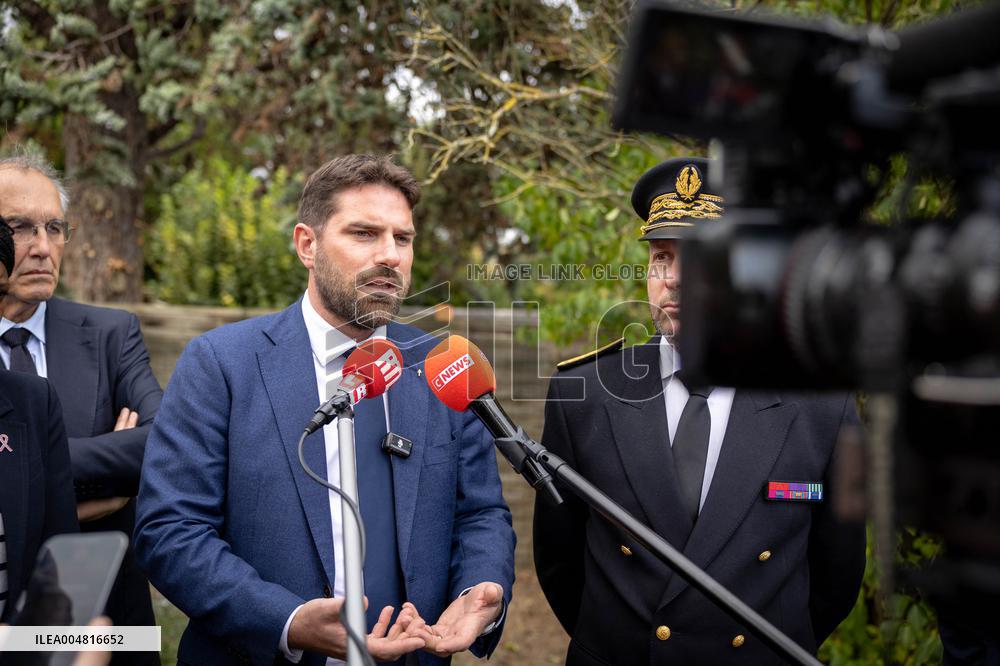 Vincent Jeanbrun visits sensitive HLM neighborhoods - Around Melun AJ