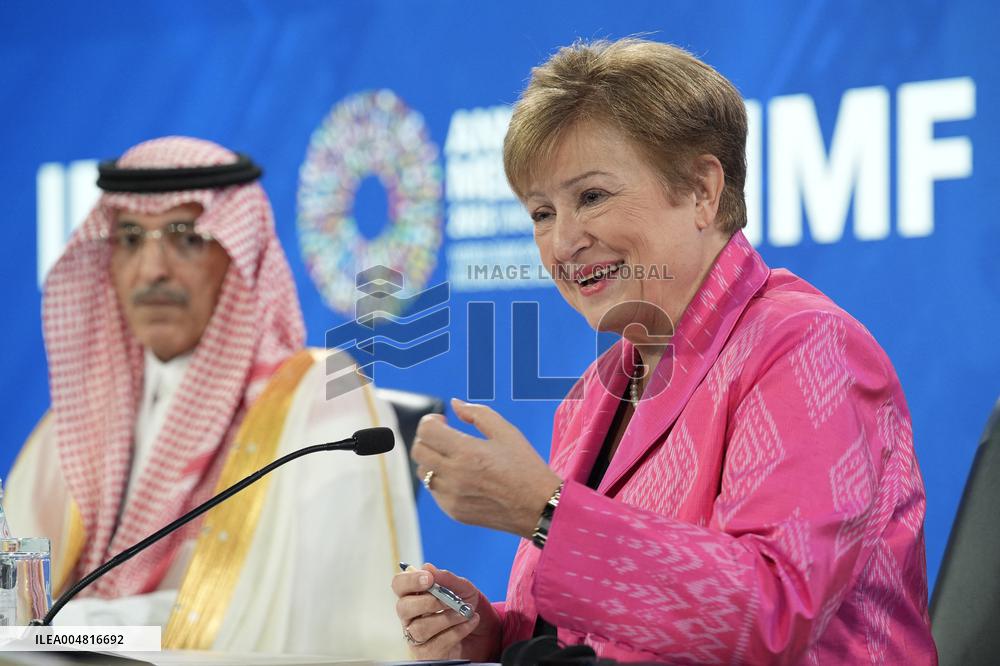 IMF Kristalina Georgieva press conference - Washington