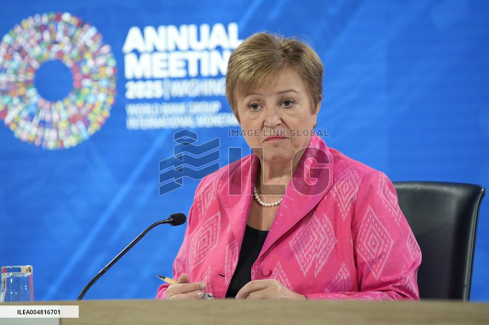 IMF Kristalina Georgieva press conference - Washington
