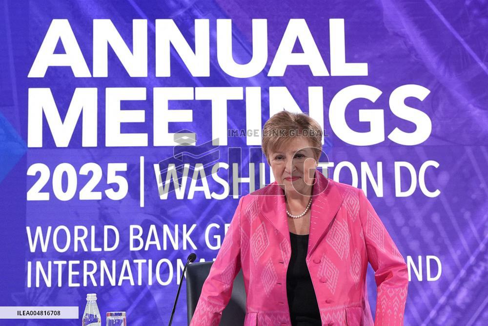 IMF Kristalina Georgieva press conference - Washington