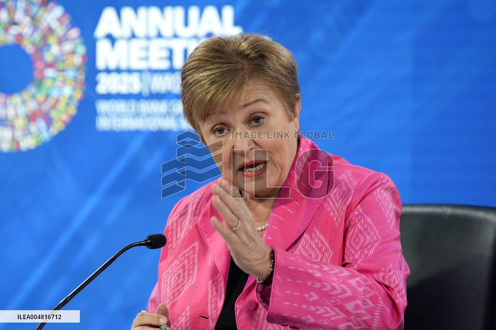 IMF Kristalina Georgieva press conference - Washington
