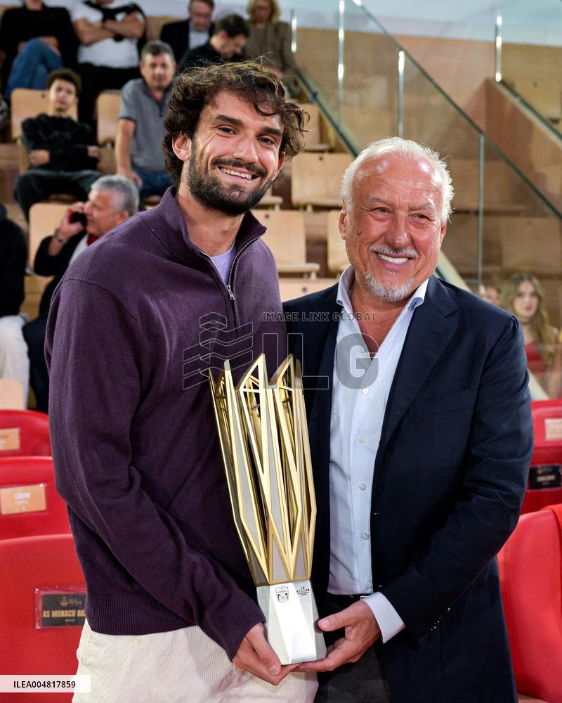 Valentin Vacherot Attends Euroleague Championship Match - Monaco