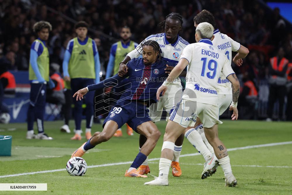 French League One - PSG vs Strasbourg