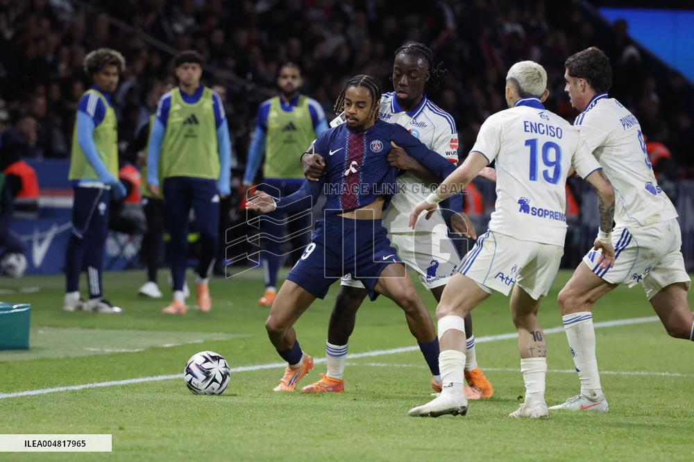 French League One - PSG vs Strasbourg