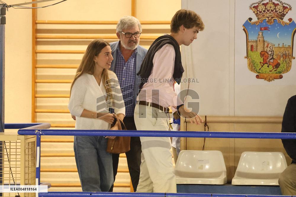Elena de Borbon And Miguel Urdangarin Attend Asobal League - Guadalajara