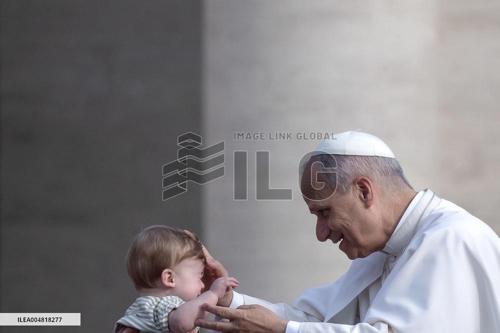 Pope Leo XIV Weekly General Audience