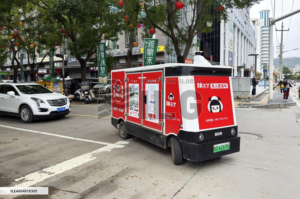 Unmanned Delivery Vehicle