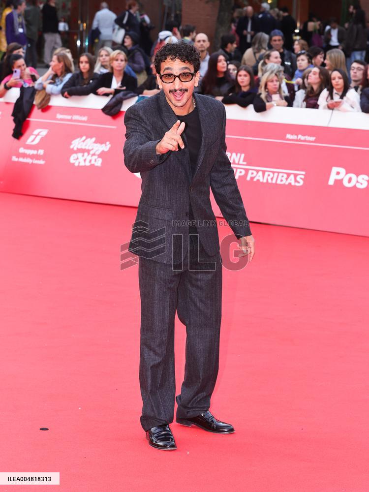 RFF - Mehdi's Little Cousin Red Carpet - Rome