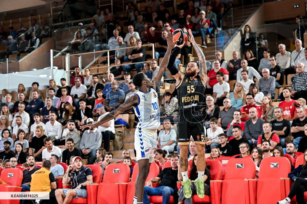 Turkish Airlines EuroLeague - Monaco v Valencia