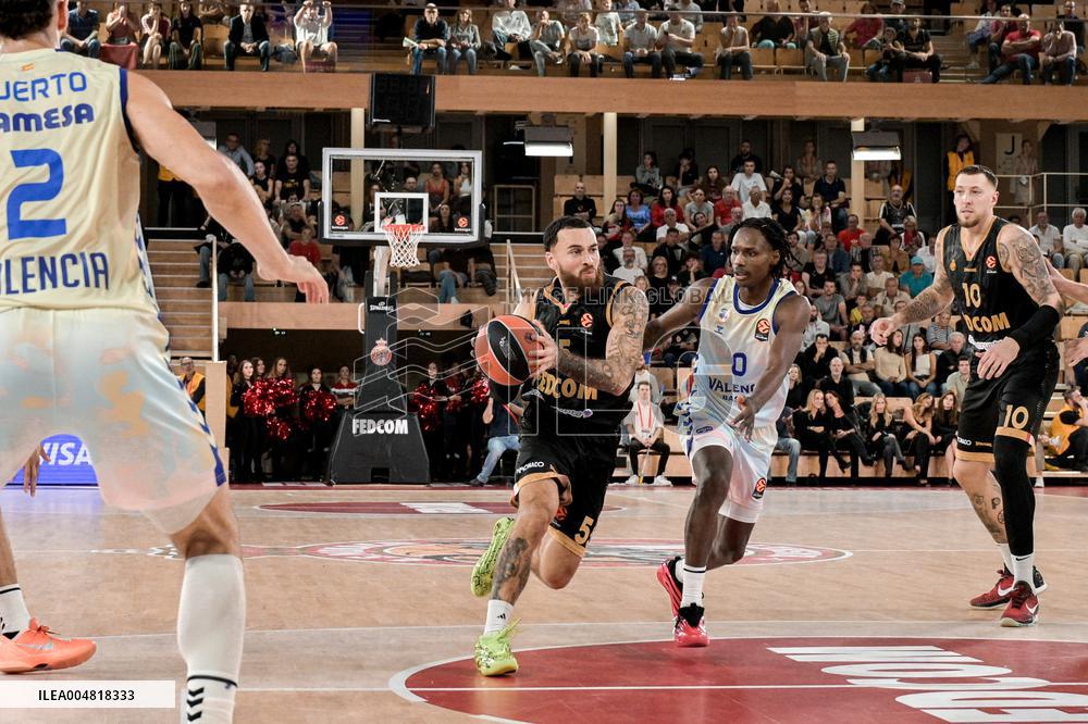 Turkish Airlines EuroLeague - Monaco v Valencia