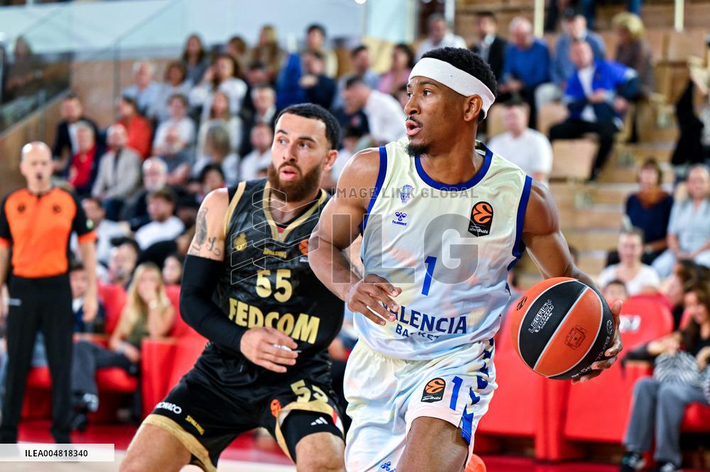 Turkish Airlines EuroLeague - Monaco v Valencia
